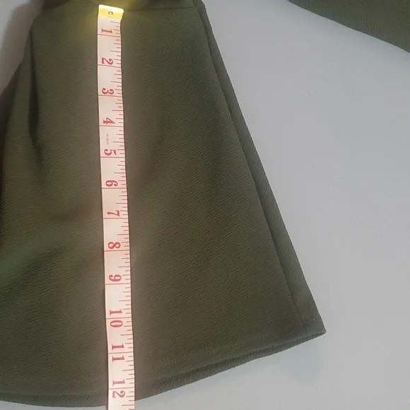 Green Envelope Dark Green Long Sleeve Shirt Size Medium - Picture 5 of 5